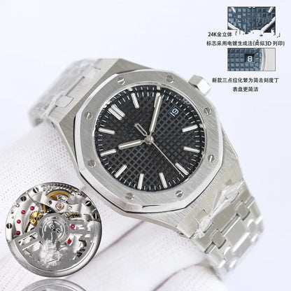 ZF Factory Men'S and Women'S 15550 Watch Small Size 37Mm Fully Automatic Cal3120 Mechanical Movement 50Th Anniversary Top Craftsmanship Quality