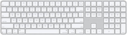 Magic Keyboard with Touch ID and Numeric Keypad for Mac Models with  Silicon - US English - White Keys