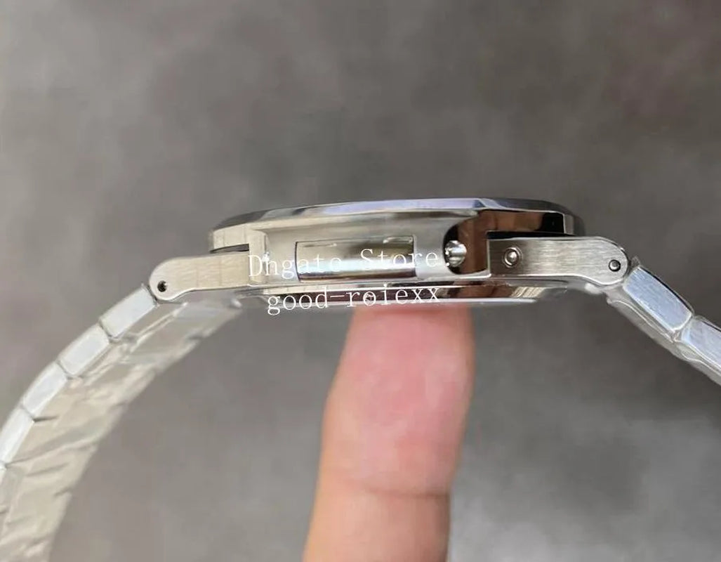 Men'S Watches Men Automatic Blue Dial Sport Watch Sapphire Crystal 40Mm Wristwatches