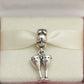 * New! Pandora Cheers 791150 Champagne Wine Vino Glasses Wedding Charm