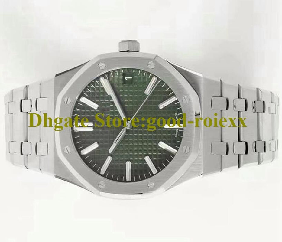 41Mm Watches Men Watch Men'S Automatic Cal.4302 Movement Mechanical 50Th Anniversary Dive Full Steel 15510 White Gray Blue Black Dial Wristwatches