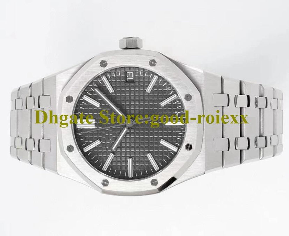 41Mm Watches Men Watch Men'S Automatic Cal.4302 Movement Mechanical 50Th Anniversary Dive Full Steel 15510 White Gray Blue Black Dial Wristwatches