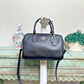 NWT Coach CH282 Rowan Satchel Crossbody Bag in Crossgrain Leather Black