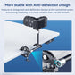 Magic Arm Clamp Kit, Camera Mount Articulating Friction Arm W Super Clamp, W 1/4"-20 Screw and Thread Hole, for Camera, Light, Monitor, Webcam or Action Camera 1.5Kg, for Table, Tube