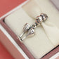 * New! Pandora Cheers 791150 Champagne Wine Vino Glasses Wedding Charm