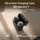 Mic Mini (2 TX + 1 RX + Charging Case), Wireless Microphone for Iphone/Camera/Android, Ultralight, Detail-Rich Audio, 48H Use, Noise Cancelling, Automatic Limiting, Vlog, Streaming