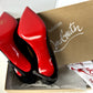 New Christian Louboutin Shoes so Kate 120MM Pumps Size 39 Black Patent Leather