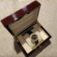 ℬ Breitling Watch Solid Piano Wood Collector Presentation Box Storage Display