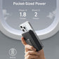 633 Magnetic Battery, 10,000Mah Foldable Wireless Portable Charger, 20W USB-C Power Delivery Power Bank with Stand, Magsafe-Compatible for Iphone 16/15/14/13/12 Series