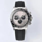 Watches Automatic Cal.4131 Ceramic Clean Maker Watch Men'S Panda Dial 904L Steel Rubber Strap 126519 Eta Sport Clean