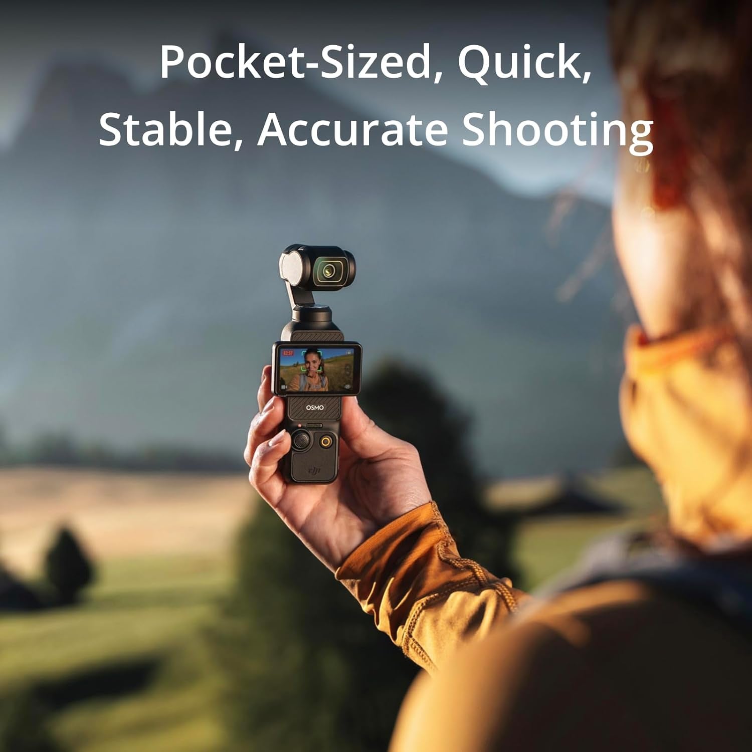 Osmo Pocket 3 Creator Combo, Vlogging Camera with 1'' CMOS & 4K/120Fps Video, 3-Axis Stabilization, Face/Object Tracking, Fast Focusing, Mic Included for Clear Sound, Small Camera for Photography