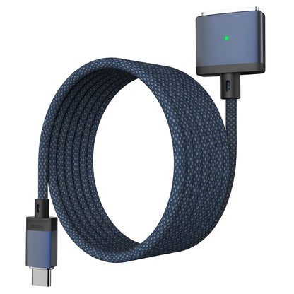 USB-C to Magnetic 3 Cable Compatible with Magsafe Charging Cable for 14” 16” Macbook Pro 2024 M3 Pro & Max, Macbook Air 2022 M2, Macbook Pro 2023 M2 Pro & Max - 6.6Ft