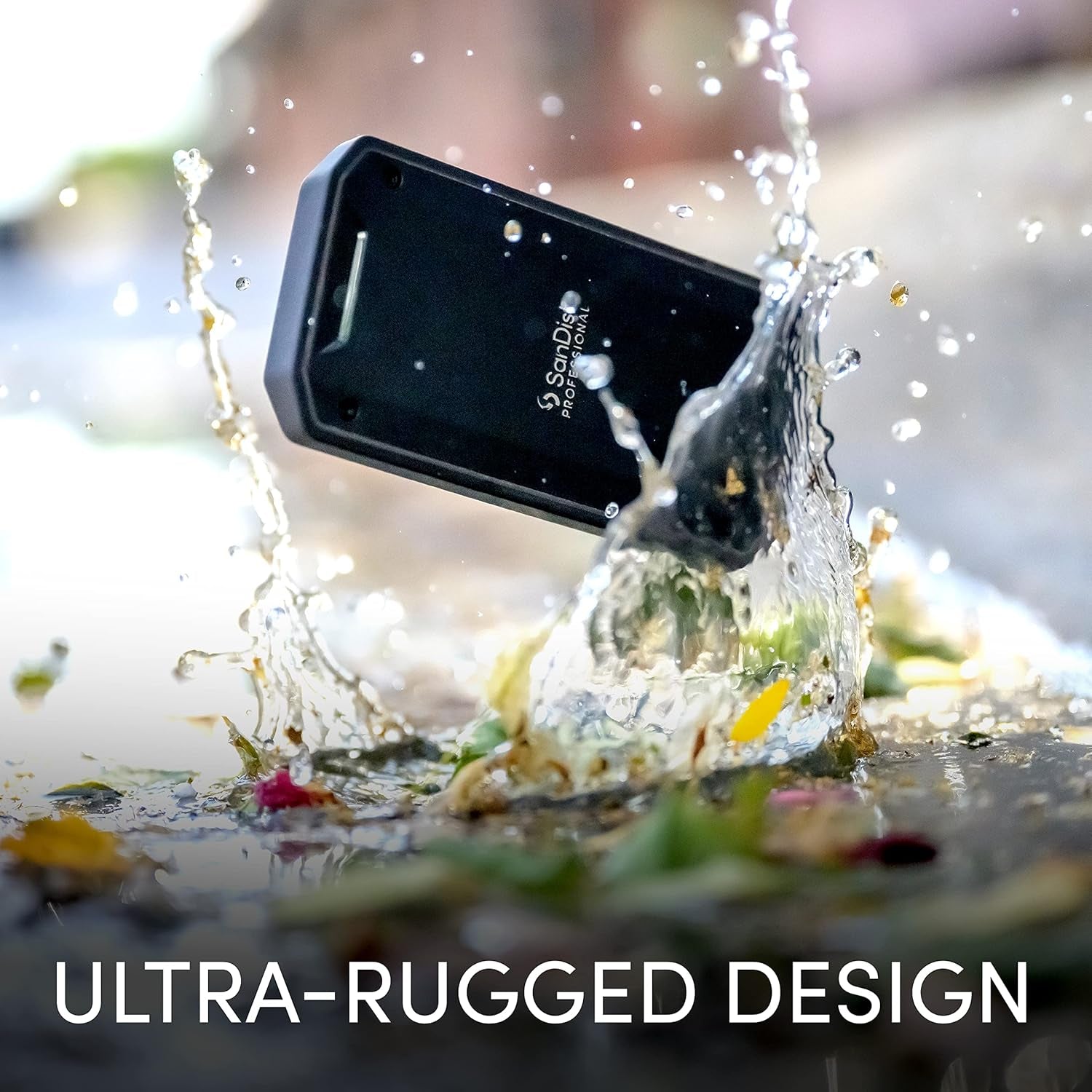 4TB PRO-G40 SSD - up to 3000Mb/S, Thunderbolt 3 (40Gbps), USB-C (10Gbps), IP68 Dust/Water Resistance, External Solid State Drive - SDPS31H-004T-GBCND