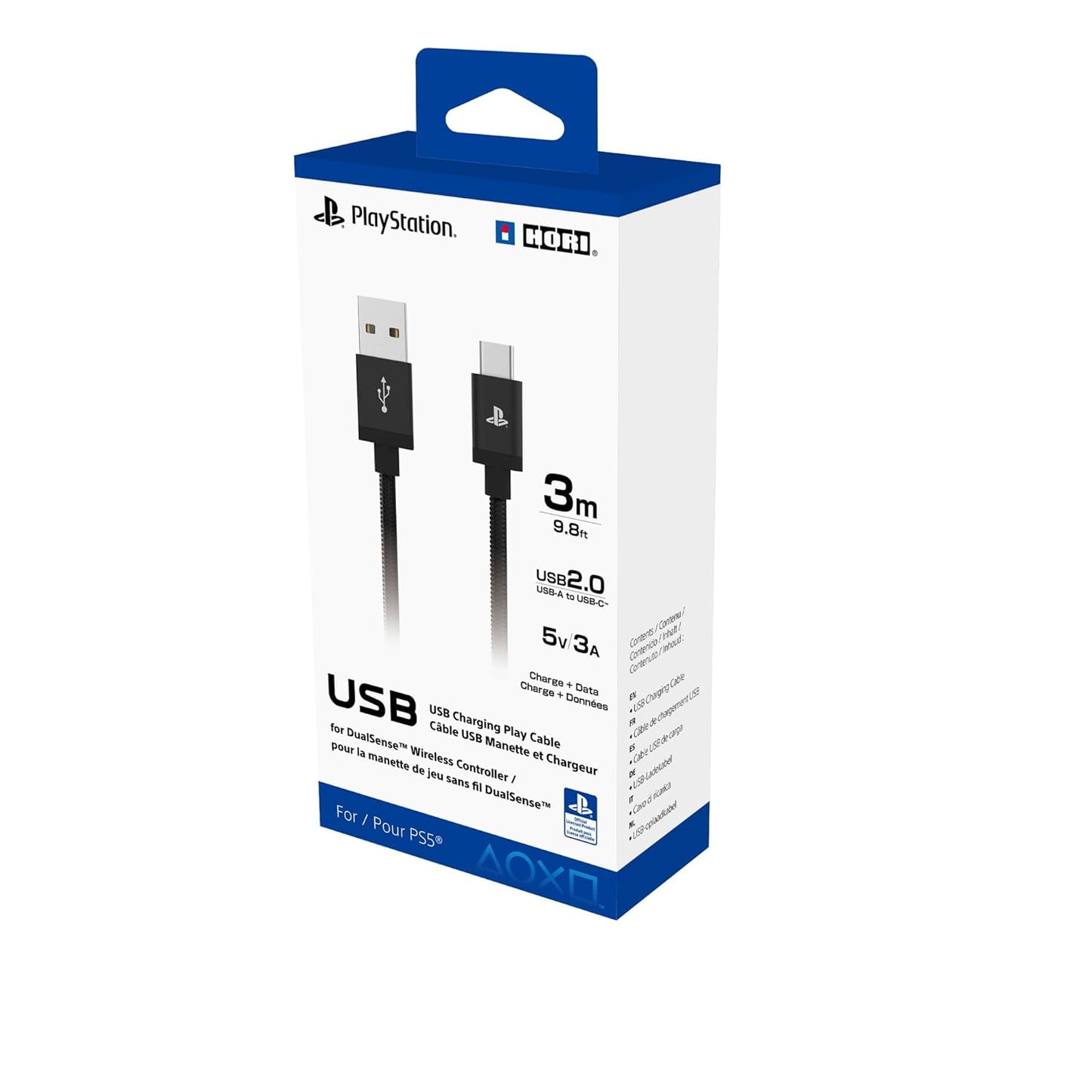 USB Charging Play Cable for Playstation® 5 - Officially Licensed by Sony