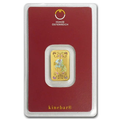 5 Gram Gold Bar - Kinebar Design (In Assay)