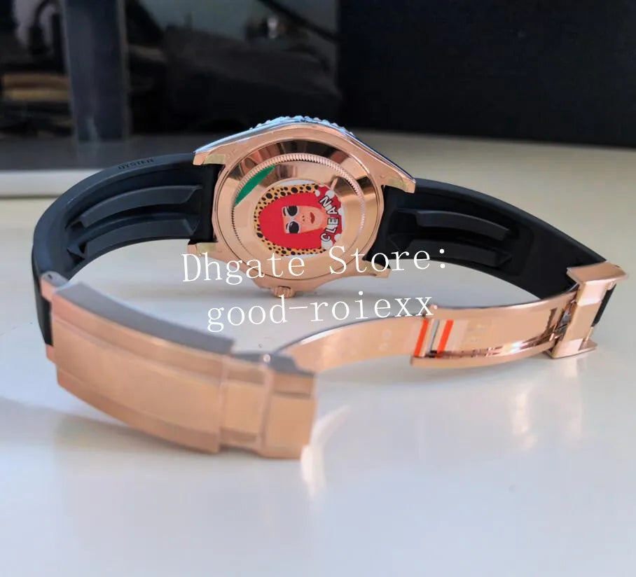 Men'S Watches Men Automatic Cal.3235 Watch Clean Maker 42Mm Yellow Gold 226658 Rubber Strap Sport 40Mm Rose Gold 126655 Dive Eta Cleanf Wristwatches