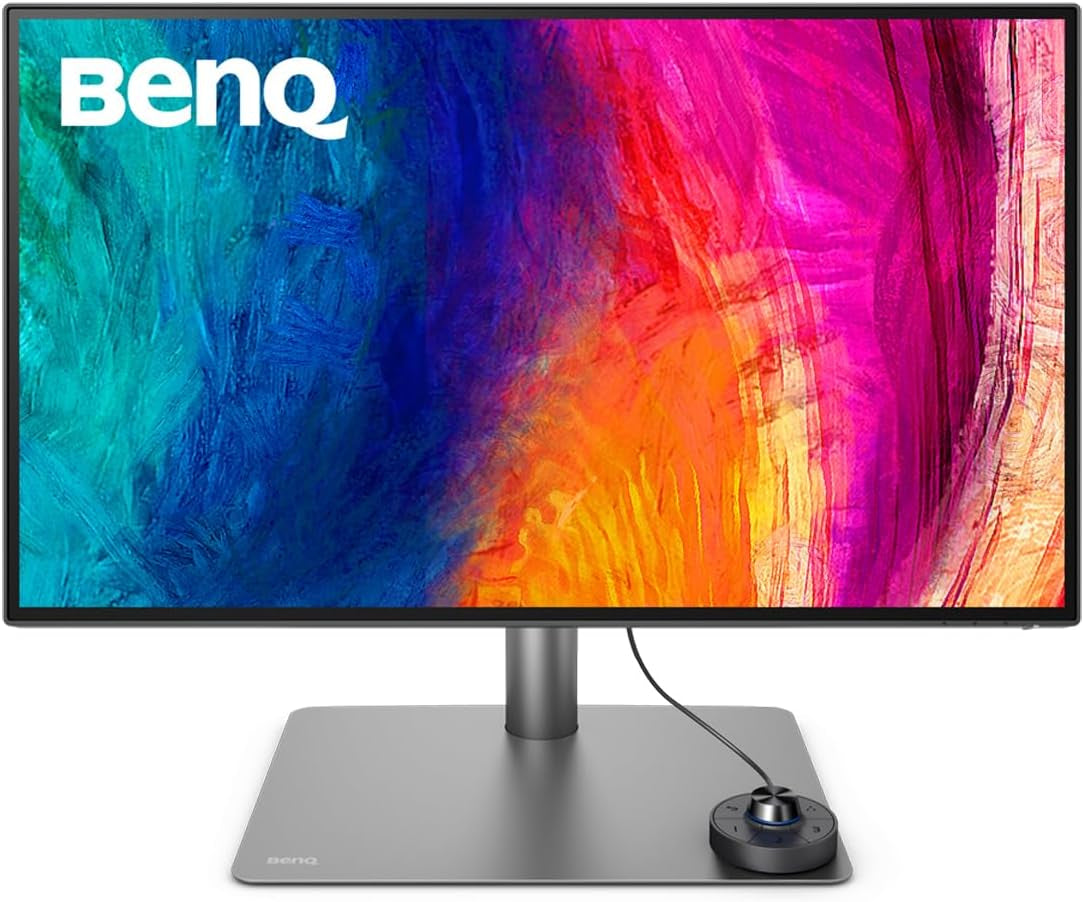 PD2725U Thunderbolt 3 Monitor for Macbook 27" 4K UHD | 100% Rec.709 & Srgb,95% P3 | IPS | Deltae≤3 | Pantone | Calibration Report | Ergonomic | USB-C (65W) | Daisy Chain,Black