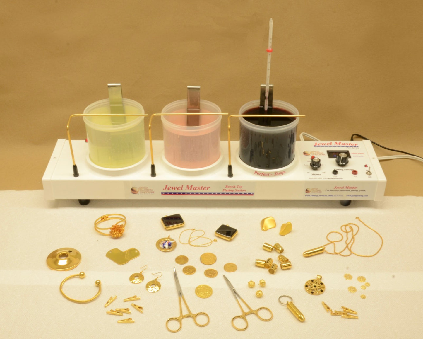 Jewel Master2 - Gold Plating Kit - Electroplating