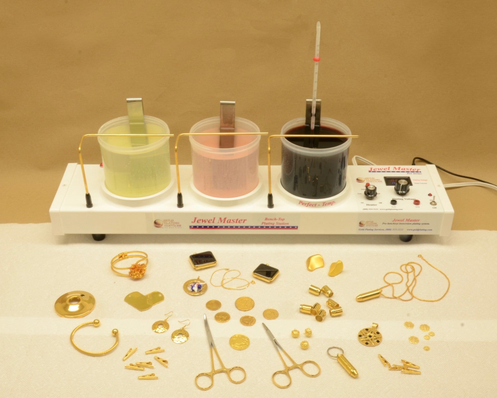 Jewel Master2 - Gold Plating Kit - Electroplating
