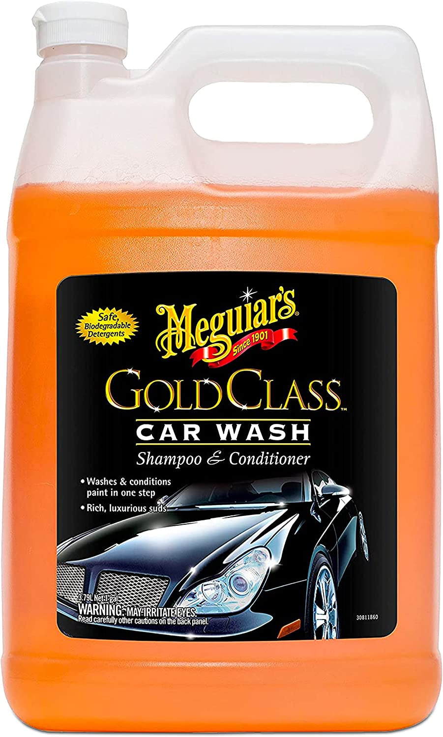 Gold Class Car Wash Soap, Ultra-Rich Car Wash Soap and Conditioner for Car Cleaning, Car Wash Soap to Clean and Condition in One Easy Step, 1 Gallon Car Wash Soap