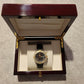 ℬ Breitling Watch Solid Piano Wood Collector Presentation Box Storage Display