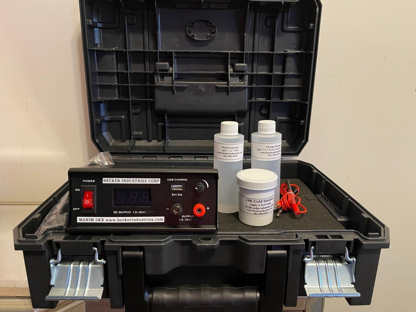 Jewelry Gold Plating Kit, Gold Plating Kit Machine, 24K, 18K, 14K,