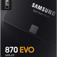 Electronics 870 EVO 2TB 2.5 Inch SATA III Internal SSD (MZ-77E2T0B/AM)