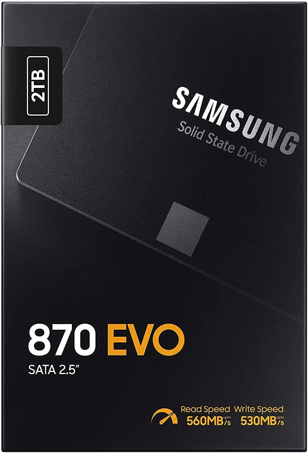 Electronics 870 EVO 2TB 2.5 Inch SATA III Internal SSD (MZ-77E2T0B/AM)