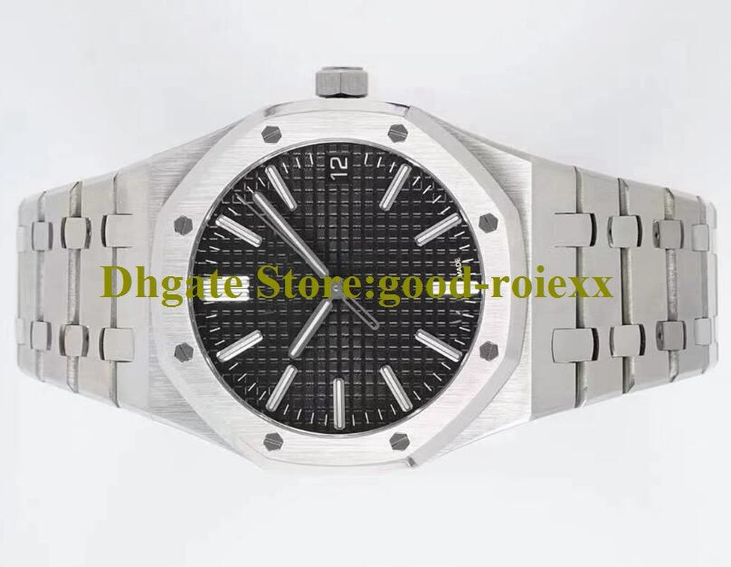 41Mm Watches Men Watch Men'S Automatic Cal.4302 Movement Mechanical 50Th Anniversary Dive Full Steel 15510 White Gray Blue Black Dial Wristwatches