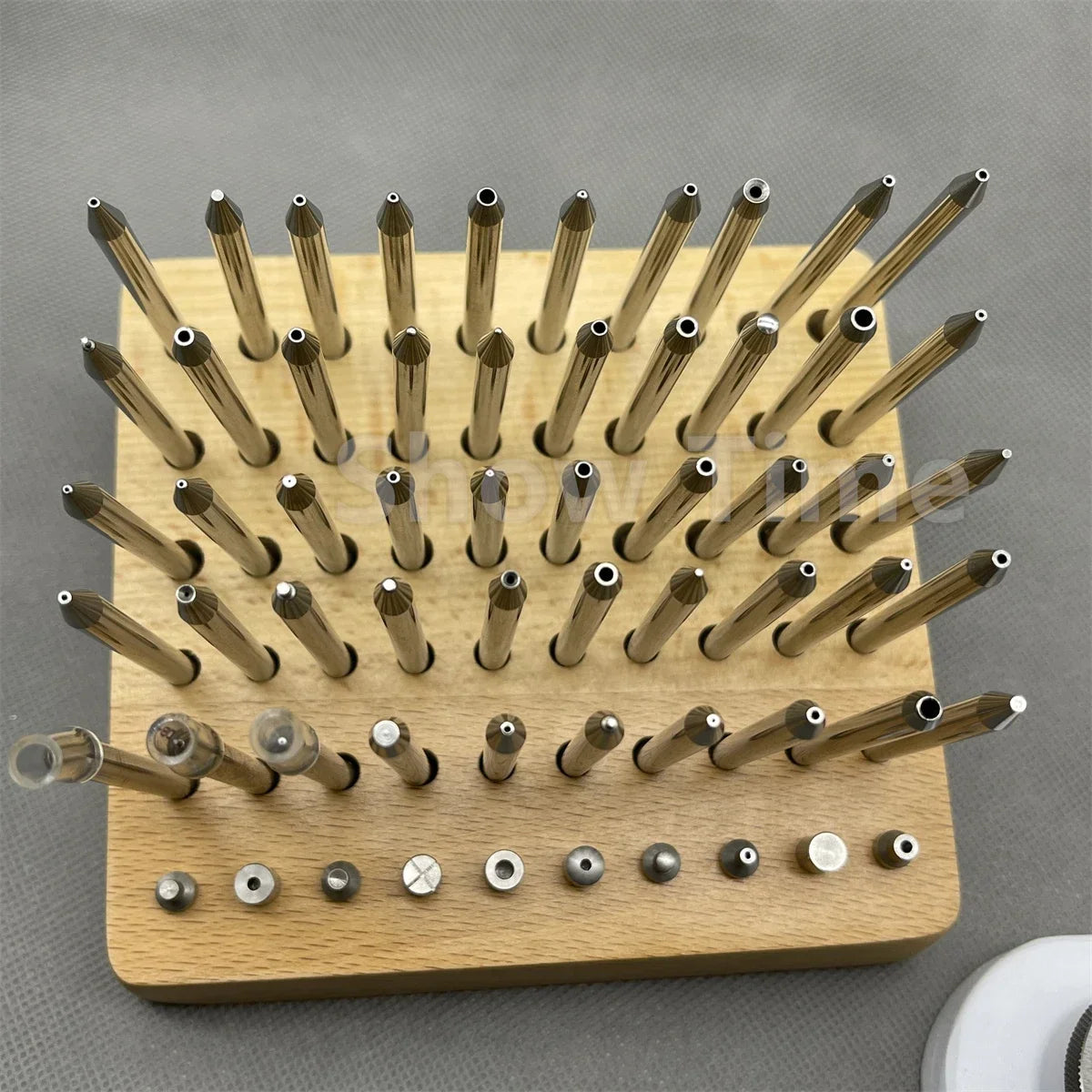 Watch Repair Tool China Made Clone Bergeon 5285 Watchmakers Staking Tool Set for Watch Repairs Dismantle Parts and Balance Wheel