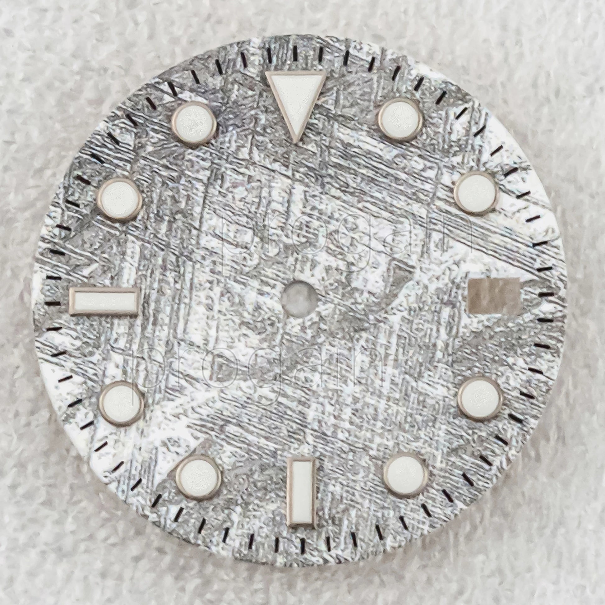 New NH35 Dial Green Luminous Watch Faces 28.5Mm Single/Double Calendar Dial Fit NH34 NH35 NH36 Movement SUB GMT Watch Parts