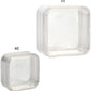 1Pc Floating Frame Box Coin Display Elasticity Membrane Jewelry Storage Box Dustproof for Bracelet Earring Antique Clear Floating Display Holder Elasticity Membrane Jewelry Storage Box (40Mm)