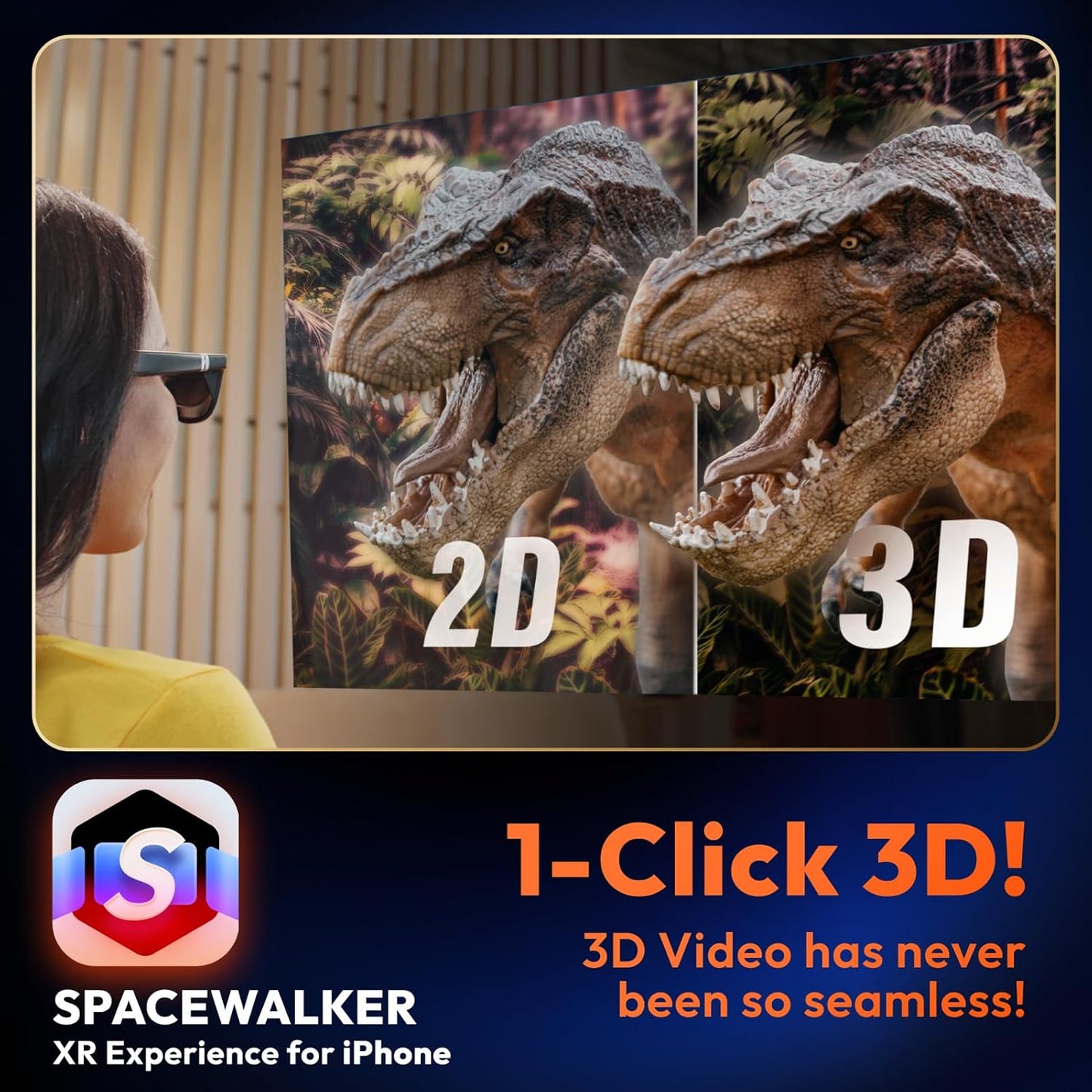 USB- C XR Charging Adapter for Iphone 16/15, Enabling Multi-Screen, Enhanced 3Dof, Spatial 3D, VR Video Features, Fits Iphone 16/15, Charge and Play for Other Devices