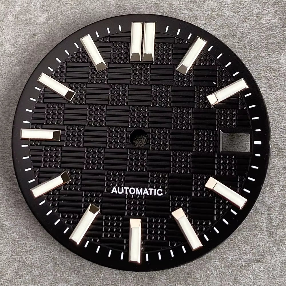 40Mm for Ingenieur IWC Style Mod Watch Case Sapphire Glass Fit NH35 NH36 Dive Men'S Wristwatch Accessories Parts Steel Bracelet