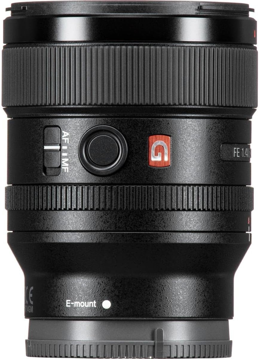 E-Mount FE 24Mm F1.4 GM Full Frame Wide-Angle Prime Lens (SEL24F14GM), Black