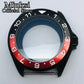 42Mm Watch Case Domed Sapphire Glass Ceramic/Titanium Bezel 200M Water Resistant Fit NH35 NH36 Movement