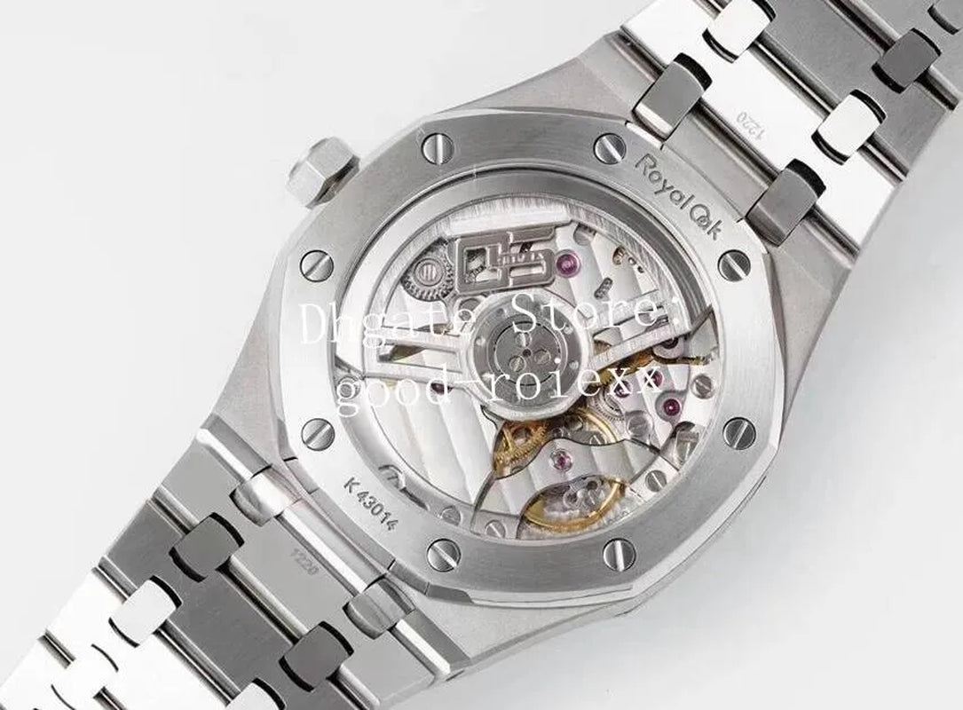 41Mm Watches Men Watch Men'S Automatic Cal.4302 Movement Mechanical 50Th Anniversary Dive Full Steel 15510 White Gray Blue Black Dial Wristwatches