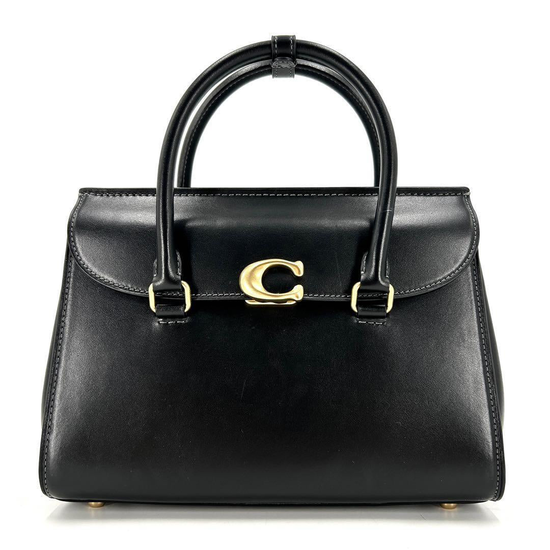 Current Item Coach Bloom Carryall Handbag Black