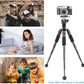 Portable Desktop Mini Tripod Aluminum Alloy 20''/ 50Cm Desk Tripod with 360 Degree Ball Head, 1/4 Inch Quick Shoe Plate for DSLR Camera Video Camcorder, Load up to 11 Pounds/5 Kilograms