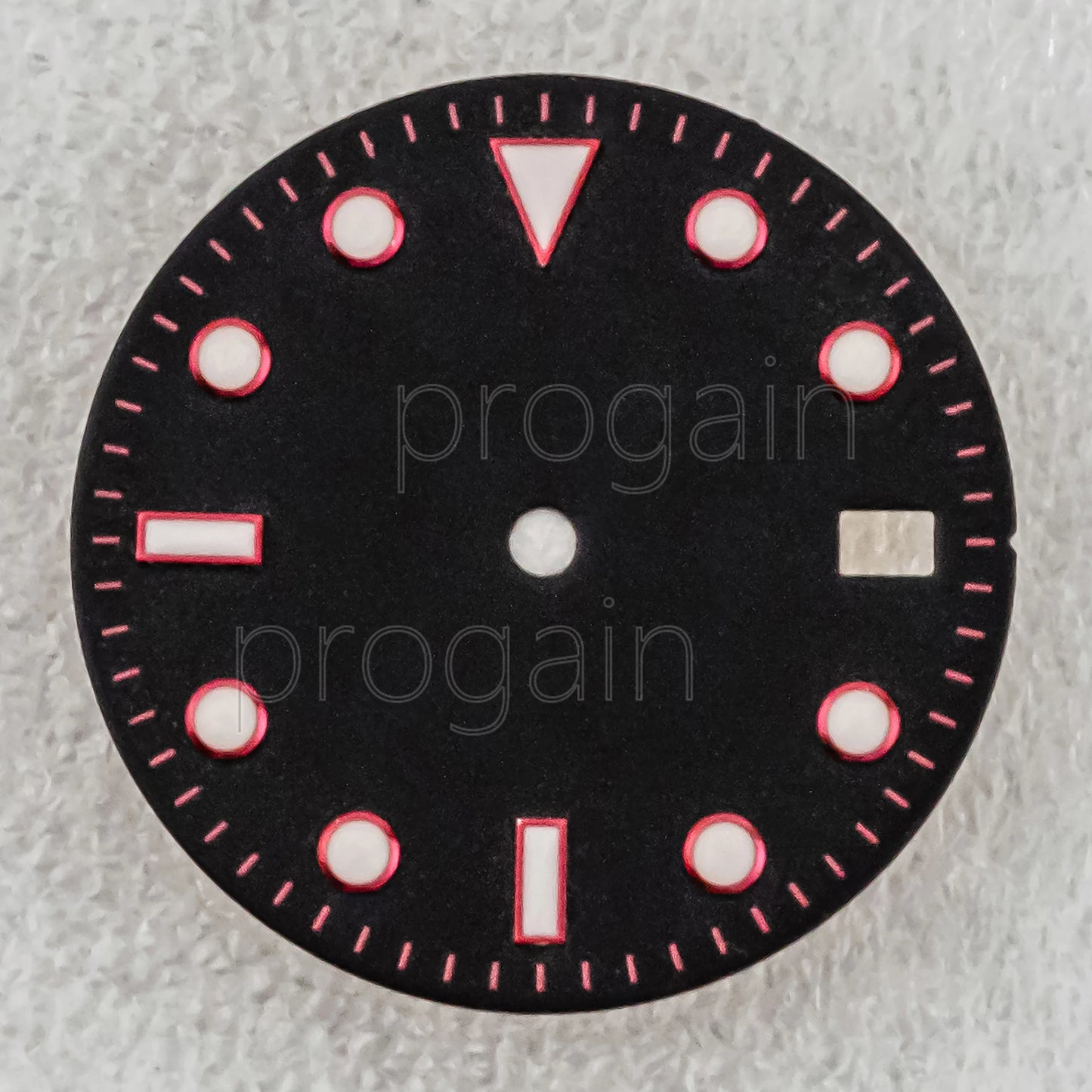 New NH35 Dial Green Luminous Watch Faces 28.5Mm Single/Double Calendar Dial Fit NH34 NH35 NH36 Movement SUB GMT Watch Parts