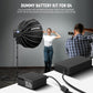Dummy Battery Kit for Outdoor Flash Strobe Speedlight with AC Power Adapter & Cable, 25V 10.4A Replacement, Intelligent Safety Protection, 16.4Ft Length, NT-Q4