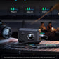 2-In-1 NP-FZ100 Fast Camera Dual Battery Portable Charger for Sony A7Iii, A7R IV, A7R V, Alpha A7C, A9/A9S, A6600, FX3, ZV-E10 II, 12400Mah Built-In 20W USB C Power Bank,Smart Digital Display