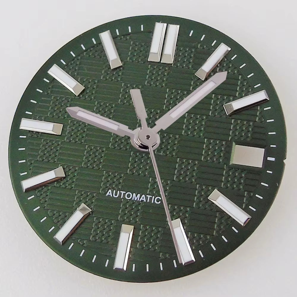 40Mm for Ingenieur IWC Style Mod Watch Case Sapphire Glass Fit NH35 NH36 Dive Men'S Wristwatch Accessories Parts Steel Bracelet