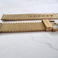 High Quality Shark Mesh Milanese Heavy Gold Watch Strap Band Mens 18Mm 20Mm 22Mm