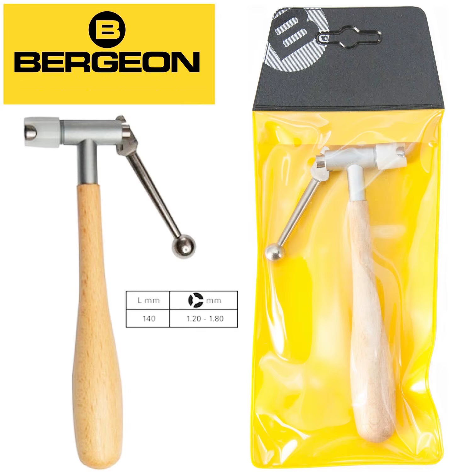 Bergeon 4854 Steel Cannon Pinion Remover Watchmaker'S Watch Tool Fast Delivery