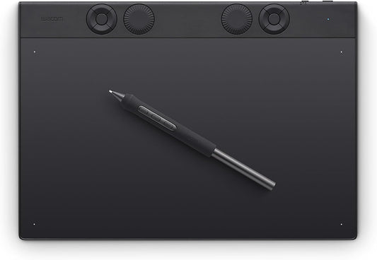 Intuos Pro Medium Bluetooth Professional Graphic Drawing Tablet with Pro Pen 3, Compatible with Mac, Windows - 2025 Edition