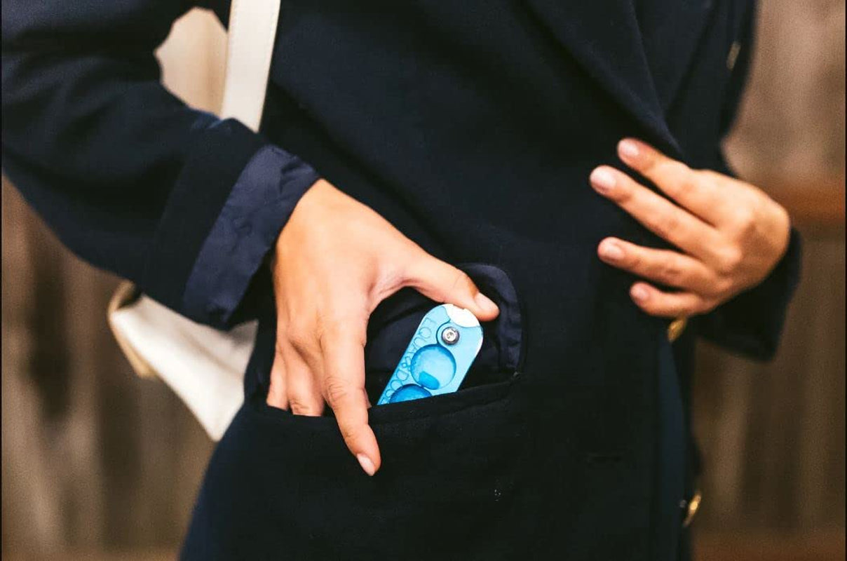 Pill Splitter with Precision Aluminum Blades, Safely and Cleanly Cuts Small and Large Tablets, Vitamins, and Pills, Easy Tablet Divider for Accurate Medication Dosing