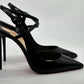 Christian Louboutin JENLOVE 100 Leather Ankle Strap Heels Pump Shoes Sandal $895