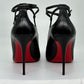 Christian Louboutin CONCLUSIVE 100 Double Ankle Strap Heels Pumps Shoes $1045