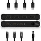 Thunderbolt 4 Element Hub - Universal Multi-Port Hub, 4X 4/USB4 Ports, USB 3.2 Gen2 10Gb/S Single Display up to 8K or Dual 4K 60Hz Displays, 60W Charging with 0.8M Cable